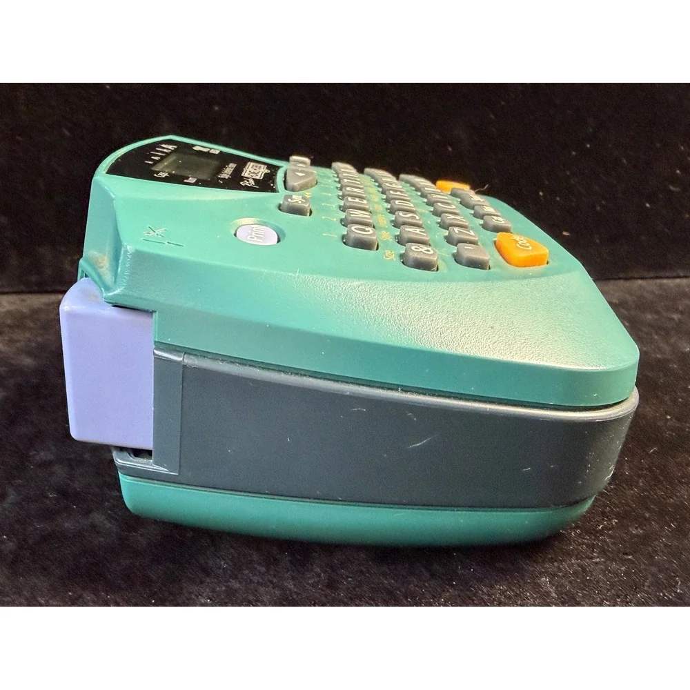 Brother P-Touch PT-65: Home Hobby Label Maker, Teal, Handheld, M-Tape  WORKS